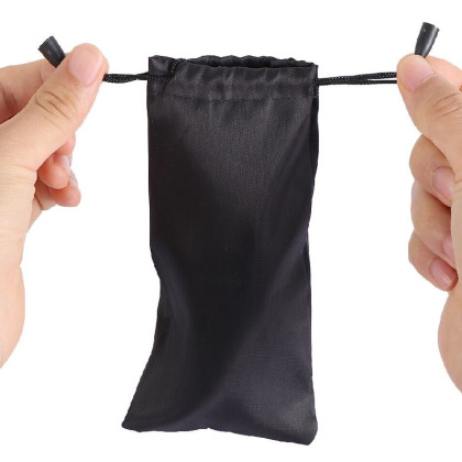 Maišelis akiniams Simple Black; juodas Maišelis akiniams Simple Black; juodas