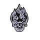 Antsiuvas medžiaginis Cold Fire, 6.5x4cm