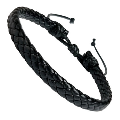 Apyrankė Brade Mini Black; universalaus dydžio Apyrankė Brade Mini Black; universalaus dydžio