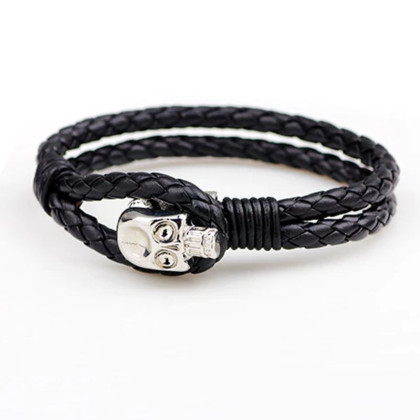 Apyrankė Skull Hook Silver; 21cm Apyrankė Skull Hook Silver; 21cm