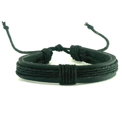 Apyrankė Brade Black 3301; universalaus dydžio Apyrankė Brade Black 3301; universalaus dydžio