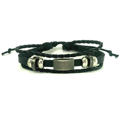 Apyrankė Brade Black 3304; universalaus dydžio Apyrankė Brade Black 3304; universalaus dydžio
