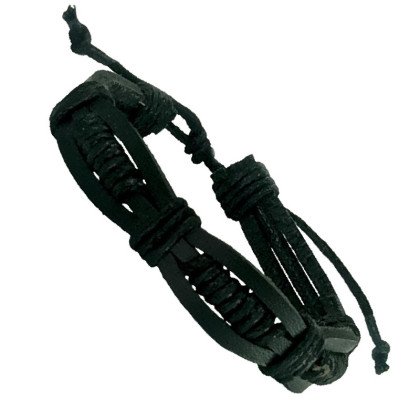 Apyrankė Brade Black 3312; universalaus dydžio Apyrankė Brade Black 3312; universalaus dydžio