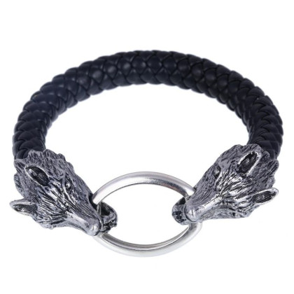 Apyrankė Black Wolf; 20cm Apyrankė Black Wolf; 20cm