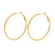 Auskarai Ring Circle Gold, 2vnt; 2.1cm, 2.7cm, 3.2cm, 3.6cm, 4.1cm, 4.8cm