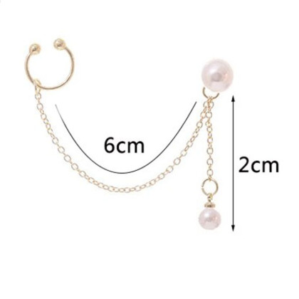 Auskaras Romantic Pearl Gold; 1vnt Auskaras Romantic Pearl Gold; 1vnt
