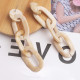 Auskarai Chain Beige; 2vnt