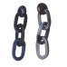 Auskarai Chain Black; 2vnt