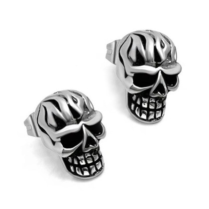 Auskarai Fire Skull; 2vnt Auskarai Fire Skull; 2vnt