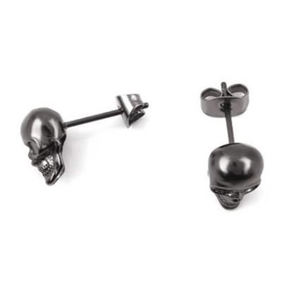 Auskarai Black Skull; 2vnt Auskarai Black Skull; 2vnt