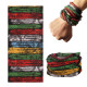 Bandana kaklaskarė Colored Stripes; universalaus dydžio