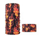 Bandana kaklaskarė Black Fire; universalaus dydžio