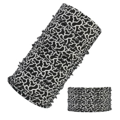 Bandana kaklaskarė Kamufliažas juodas; universalaus dydžio Bandana kaklaskarė Kamufliažas juodas; universalaus dydžio