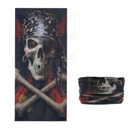 Bandana kaklaskarė Linksmasis Rodžeris, universalaus dydžio Bandana kaklaskarė Linksmasis Rodžeris, universalaus dydžio