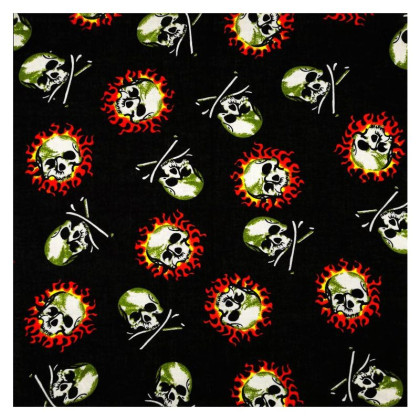 Skarelė Kaukolės Mix; 55x55cm Skarelė Kaukolės Mix; 55x55cm
