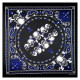 Skarelė Blue Gas Fire; 55x55cm