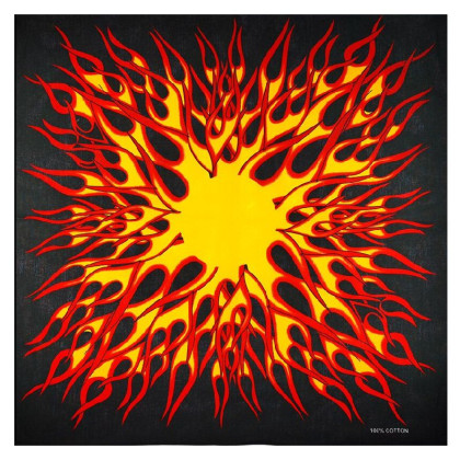 Skarelė Saulės sprogimai; 55x55cm Skarelė Saulės sprogimai; 55x55cm
