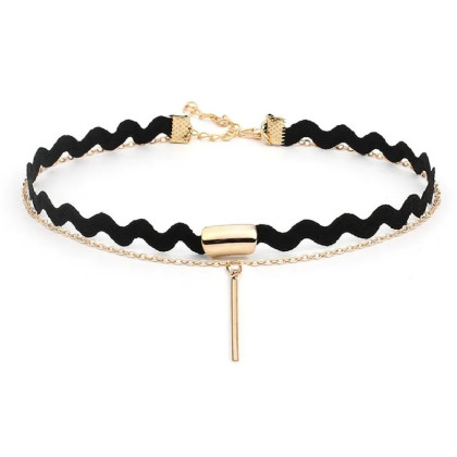 Kaklo juostelė Choker 3769; 1cm Kaklo juostelė Choker 3769; 1cm
