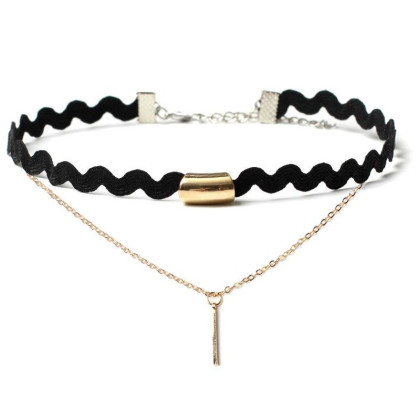 Kaklo juostelė Choker 3769; 1cm Kaklo juostelė Choker 3769; 1cm