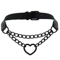 Kaklo juostelė Choker Punk 328; 2cm