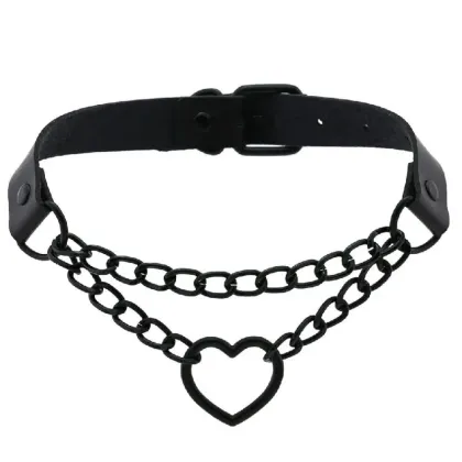 Kaklo juostelė Choker Punk 328; 2cm