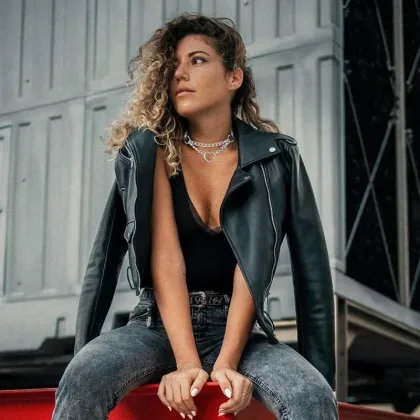 Kaklo juostelė Choker Punk 011; 2cm