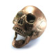 Dekoracija 3D kaukolė Air Skull Copper; 18x16x15cm