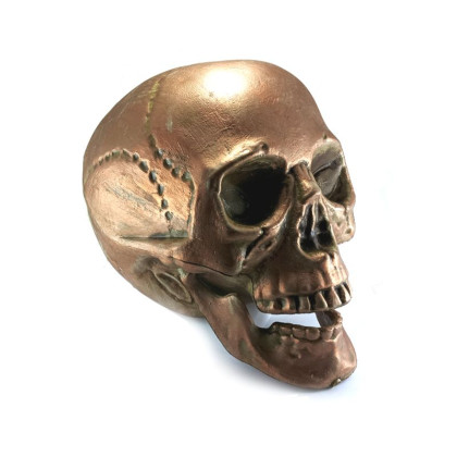 Dekoracija 3D kaukolė Air Skull Copper; 18x16x15cm Dekoracija 3D kaukolė Air Skull Copper; 18x16x15cm