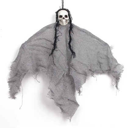 Dekoracija Ghost Zombie Grey; 35x30cm Dekoracija Ghost Zombie Grey; 35x30cm