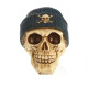 Dekoracija 3D kaukolė Nordic Skull; 14x10x13cm
