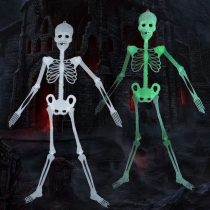 Dekoracija Skeleton sviecianti tamsoje; 30cm Dekoracija Skeleton sviecianti tamsoje; 30cm