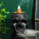 Smilkalinė dekoracija Waterfall Skull Black; 6.5x7.8cm
