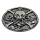 Sagtis diržui Skull and Snakes; 8x6.2cm