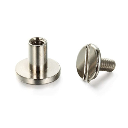 Kniedė srieginė sidabro spalvos; 9.0x6.5mm Kniedė srieginė sidabro spalvos; 9.0x6.5mm