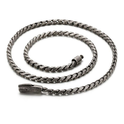 Kaklo grandinėlė Solid Steel; 66cm Kaklo grandinėlė Solid Steel; 66cm