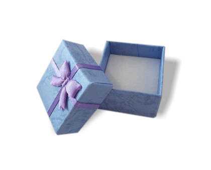 Dėžutė dovanoms Box Blue, 4x4x2.5cm