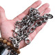 Kelnių grandinė Bold Power Chain sidabro spalvos; 65cm