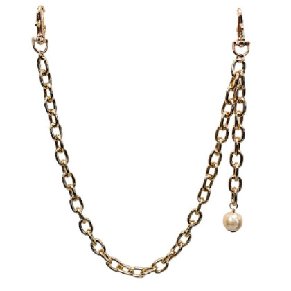 Kelnių grandinė Pearl Gold aukso spalvos; 40cm Kelnių grandinė Pearl Gold aukso spalvos; 40cm