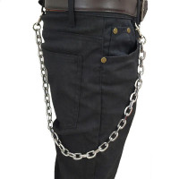Kelnių grandinė Billy Chain sidabro spalvos; 46cm, 56cm, 66cm