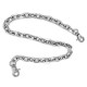 Kelnių grandinė Billy Chain sidabro spalvos; 46cm, 56cm, 66cm