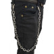 Kelnių grandinė Billy Chain sidabro spalvos; 46cm, 56cm, 66cm