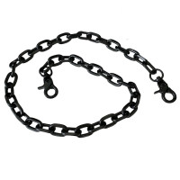 Kelnių grandinė Bold Power Chain juodos spalvos; 65cm