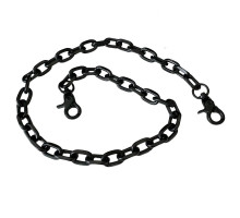 Kelnių grandinė Bold Power Chain juodos spalvos; 65cm