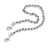 Kelnių grandinė Bold Power Chain sidabro spalvos; 65cm
