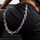 Kelnių grandinė Bold Power Chain juodos spalvos; 65cm