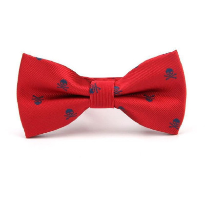 Peteliškė varlytė Skull Red Blue Peteliškė varlytė Skull Red Blue