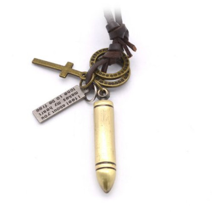 Kaklo papuošalas Warrior; 50x10mm Kaklo papuošalas Warrior; 50x10mm