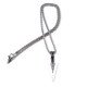 Kaklo papuošalas Arrowhead sidabro spalvos; 50x18mm