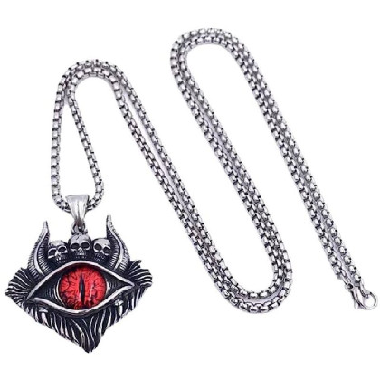 Kaklo papuošalas Evil Eye Red; 40x38mm Kaklo papuošalas Evil Eye Red; 40x38mm