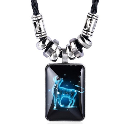 Kaklo papuošalas zodiako ženklas Jautis Taurus; 3.5x2.6cm Kaklo papuošalas zodiako ženklas Jautis Taurus; 3.5x2.6cm